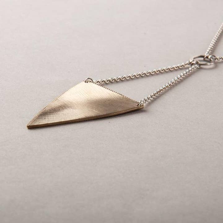 Drop Cross Spike Necklace for wholesale by HALEY LEBEUF JEWELRY