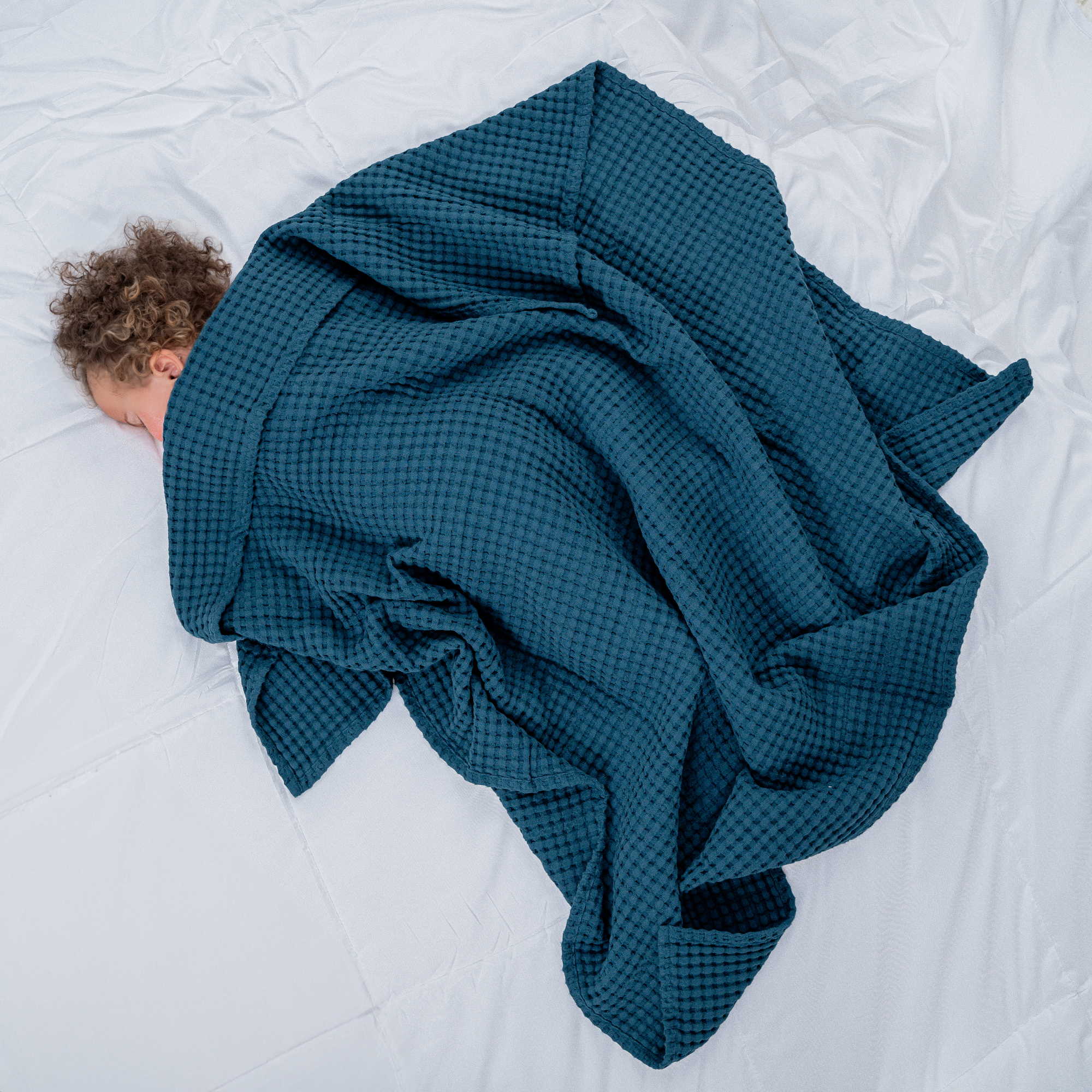 Comfy Cubs - Venta al por mayor Manta de cama - Niños y bebés - Manta de bebé de gofre, manta de arrullo de 40" x 40" de Comfy Cubs24