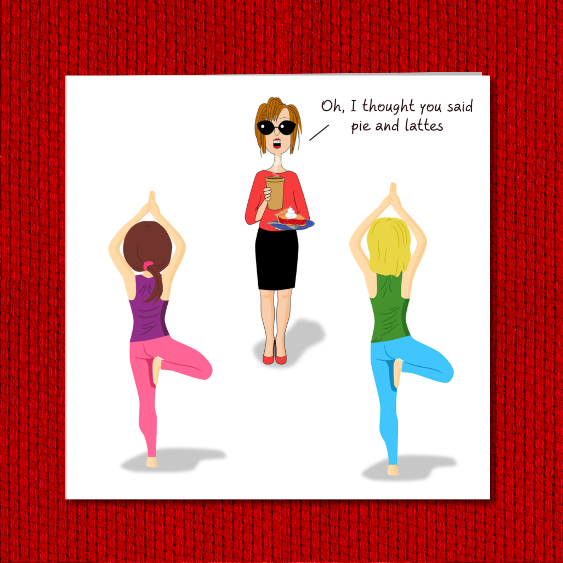 Swizzoo Cards – wholesale Birthday card – Funny Birthday Card - Pilates Yoga Mindfulness - Mum Mom Girlfriend or Girl Friend - Any occasion card. Funny, humorous and amusing3