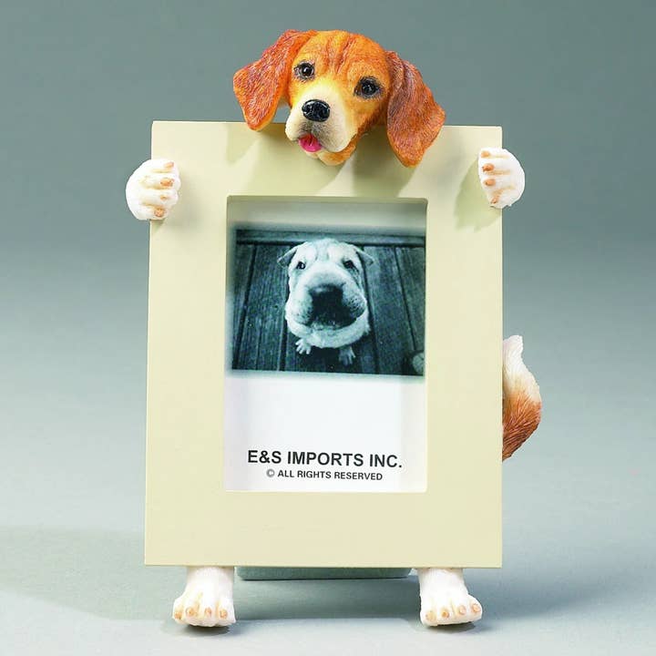 Beagle Picture Frame for wholesale by E&S Pets