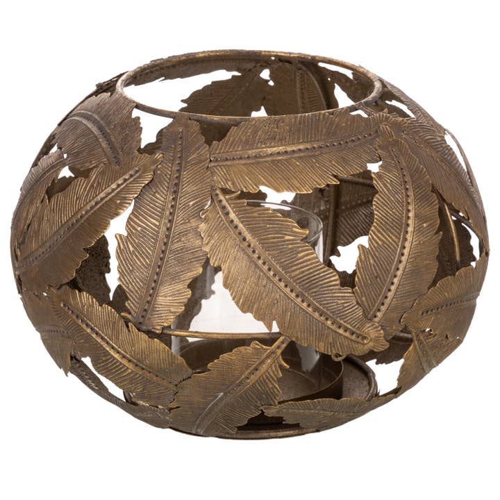 Metal candle holder for wholesale by Creaciones Meng