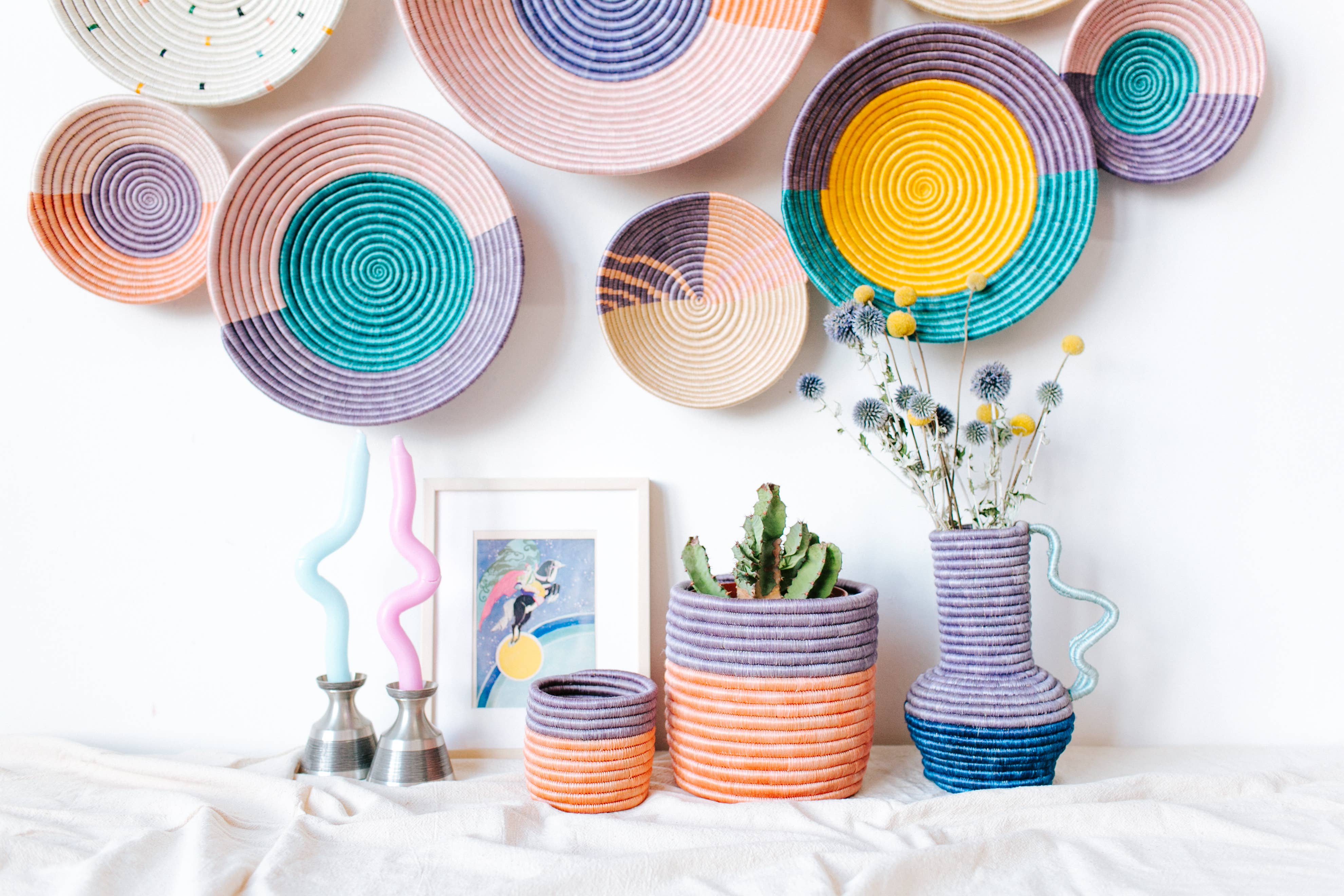 Amsha - Wholesale Plant Pot - Storage Plant Basket: Bweza2