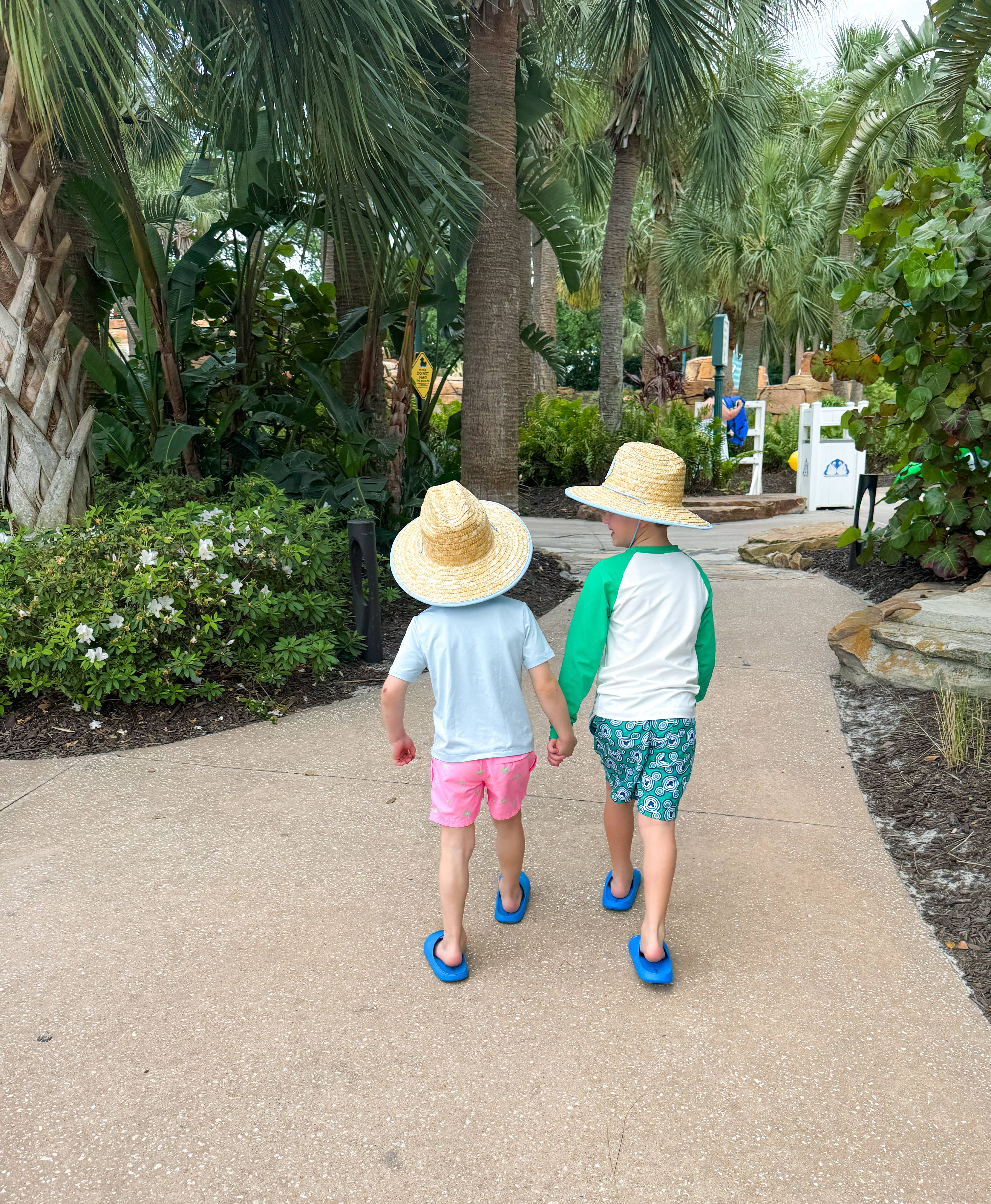 Bits & Bows - Wholesale Sun Hat - Kids - Lifeguard Hat, Blue (Youth)3