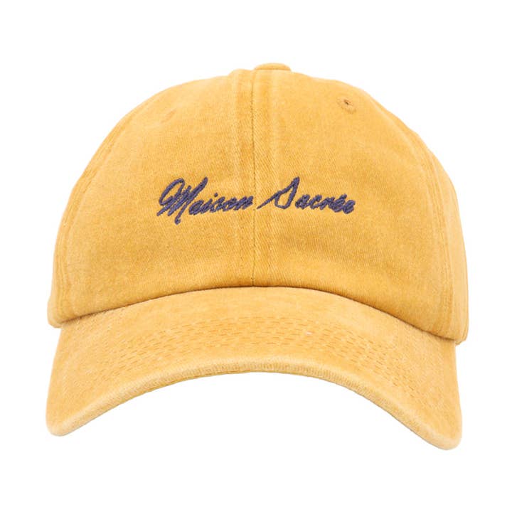 MS Bien Vivre Yellow Cap for wholesale by Maison Sacrée