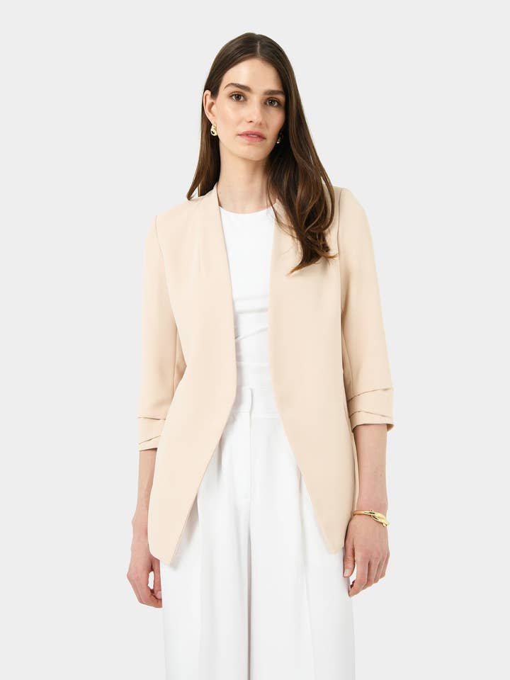 Blazer sans col Forcast Carter 2 pour femmes pour la vente par Forcast