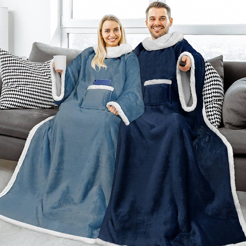 Pavilia - Vendita all'ingrosso Plaid - Coperta con maniche - Tasca applicata126