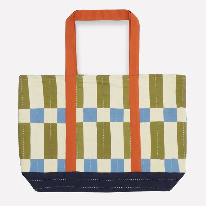 Anchal - Wholesale Tote Bag - Women's - Tile Canvas Tote Bag