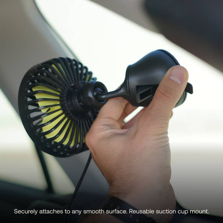 Luno - Venta al por mayor Ventilador eléctrico de mano - Ventilador para acampar en coche1