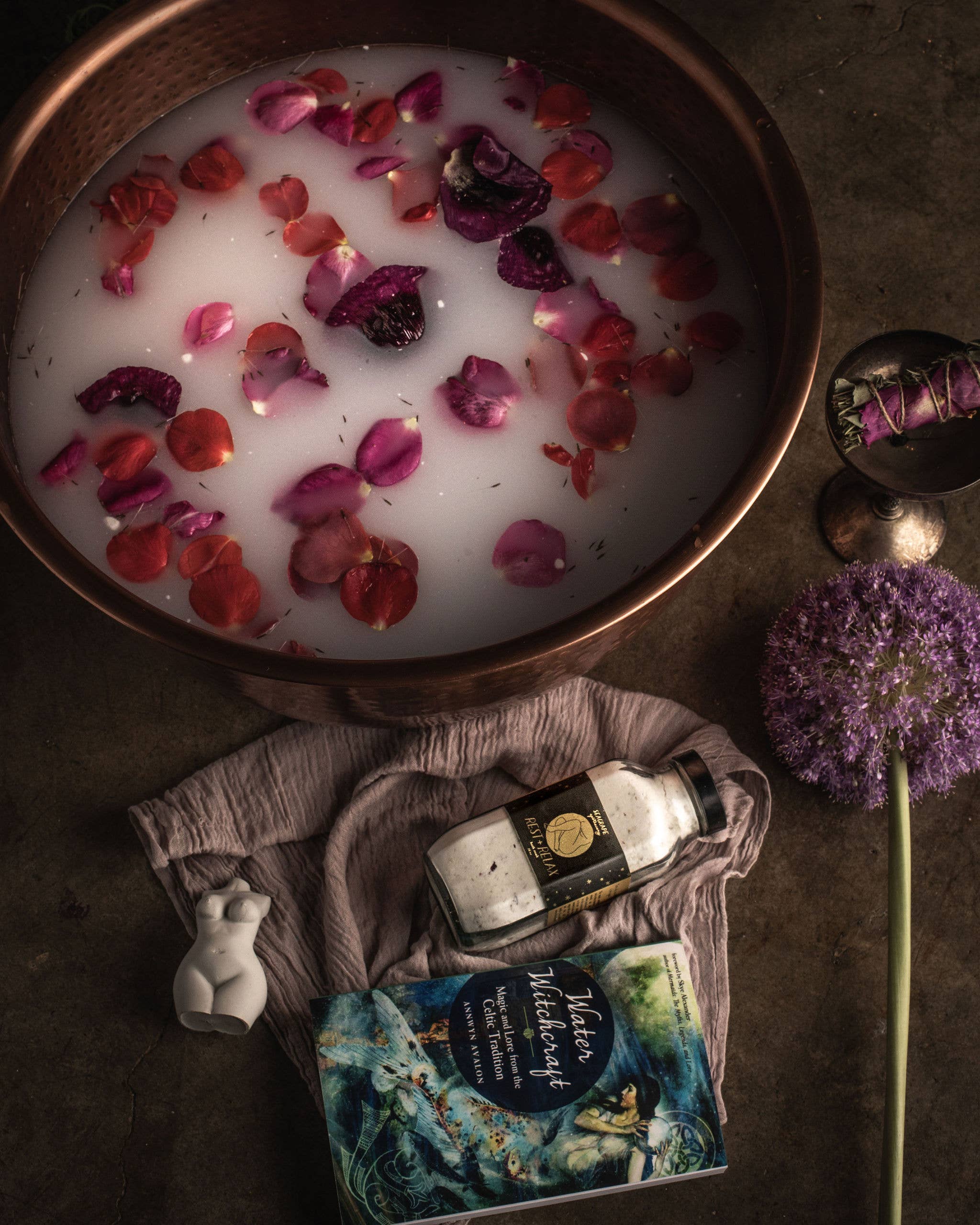 Seagrape Apothecary – wholesale Badsalt och skumbad – VILA OCH SLAPPNA AV MJÖLK BAD3