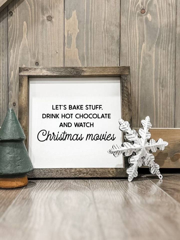 Let’s Bake Stuff for wholesale by Wooden Arrow Designs