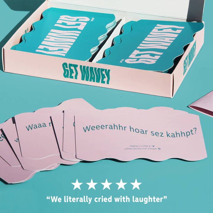 Pikkii USA - Wholesale Card Game - Get Wavey Game | Trivia Game | Party Game | Games For Adults