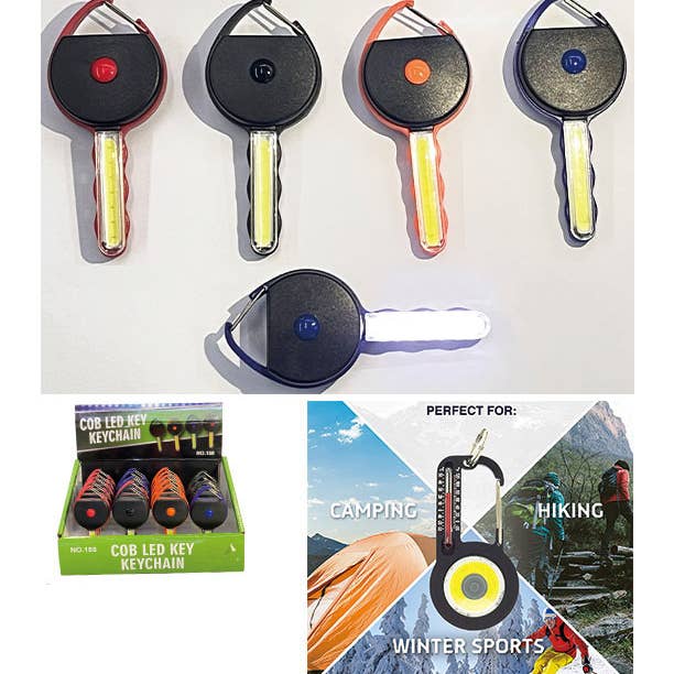 Puka Creations – Großhandel Schlüsselanhänger – Unisex – Cob LED Schlüsselbund0