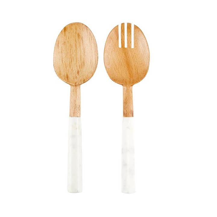 Face to Face Salad Server - Set of 2 for wholesale by Santa Barbara Design Studio by Creative Brands