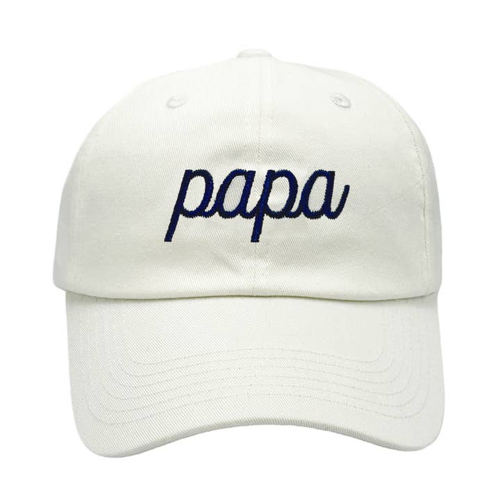 Papa Baseball Hat (Adult) for wholesale by Bits & Bows