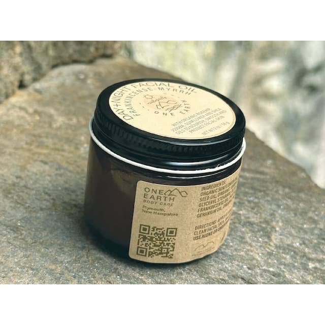 Day & Night Facial Oil - Frankincense & Myrrh for wholesale by One Earth Body Care