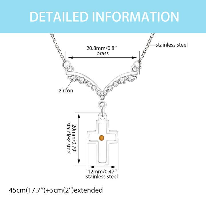 Gemcohub - Wholesale Pendant/charm necklace - Mustard Seed Mirrored Stainless Steel Pendant Necklace9