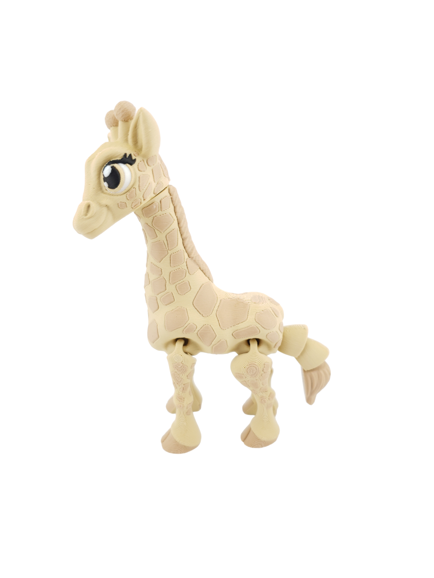 Aticulated Cute Flexi Fox 7.5 Inches - 3D Pinted Fantasy