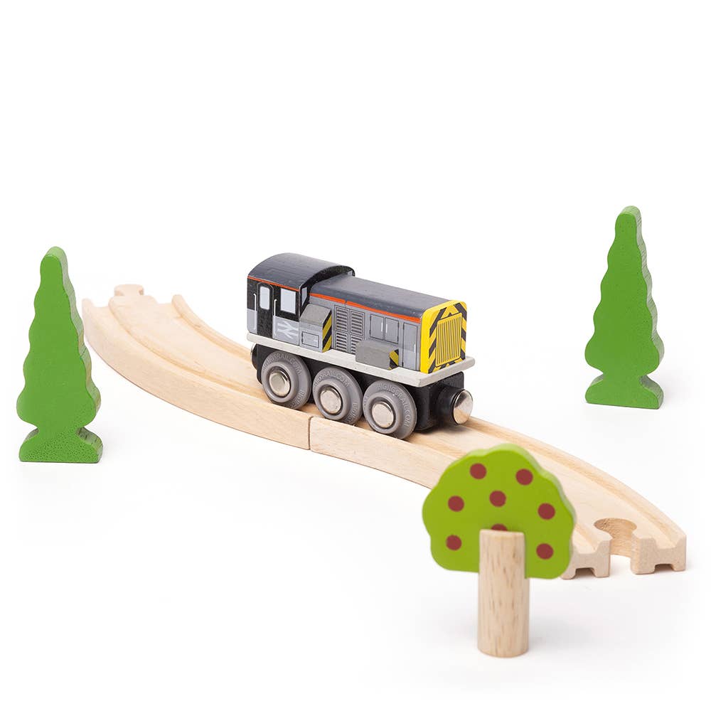 Bigjigs Toys - Wholesale Wood Toy - Kids - Class 8 Diesel Shunter2