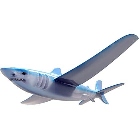 Diggin Active Real Flyers Shark Styrofoam Glider Plane for wholesale by Stream Machine