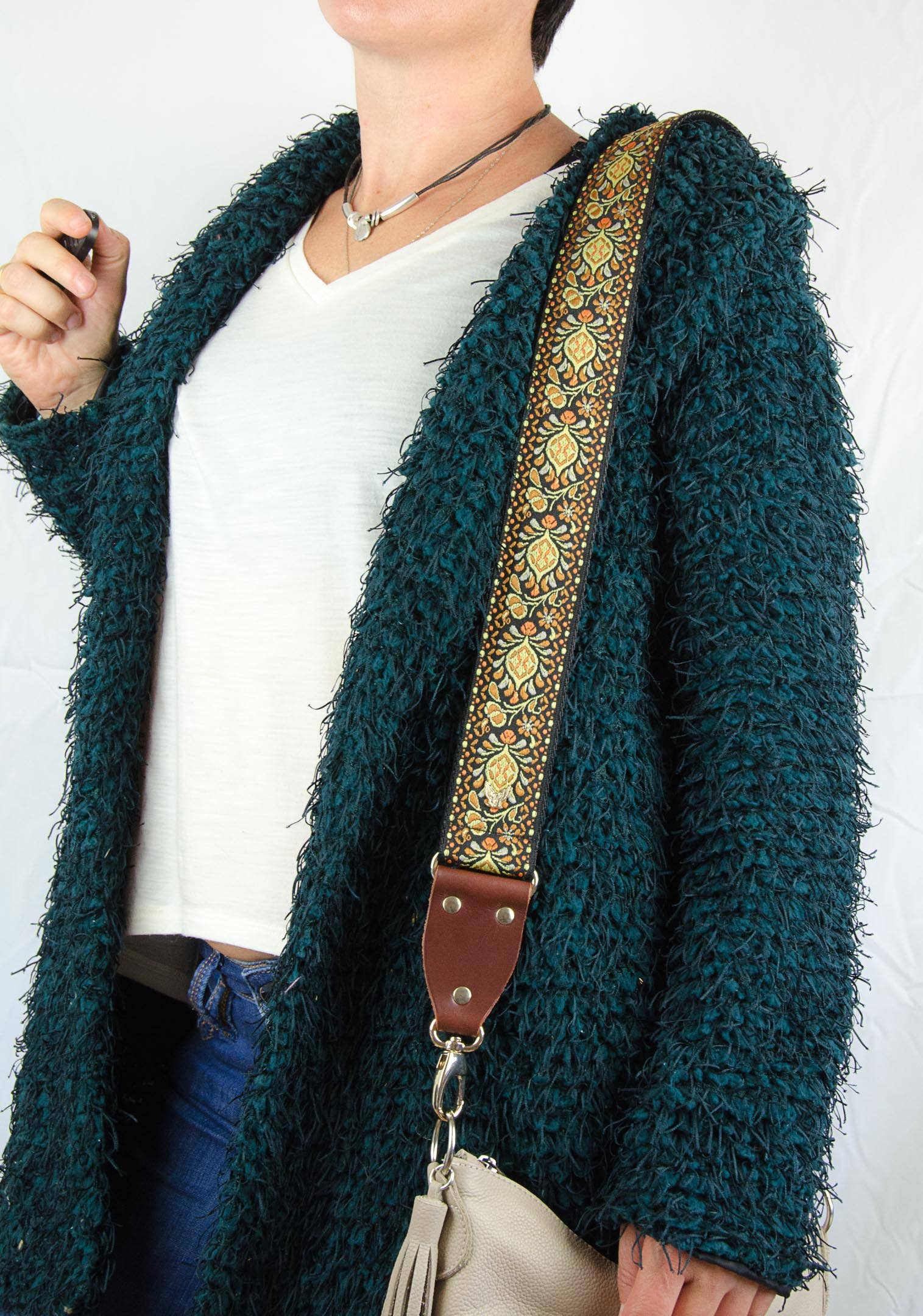 Maria's Valley - Venta al por mayor Correa de bolso - Mujer - Correa para bolso Freya amarilla, bolso no incluido1