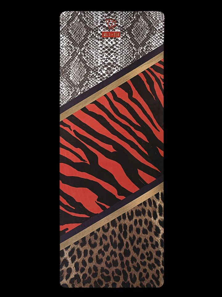 Mixed Jungle Yoga Mat for wholesale by Wild and Zen