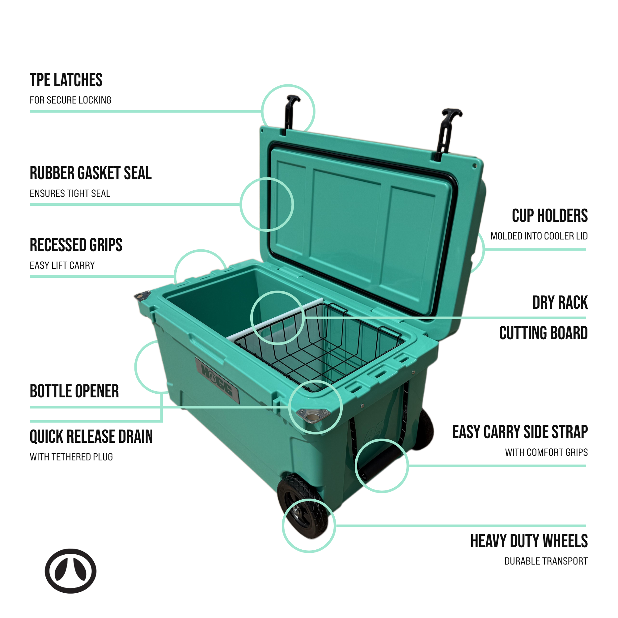 Hogg Outfitters - Vendita all'ingrosso Borsa termica/frigo - Borsa Termica 65QT7