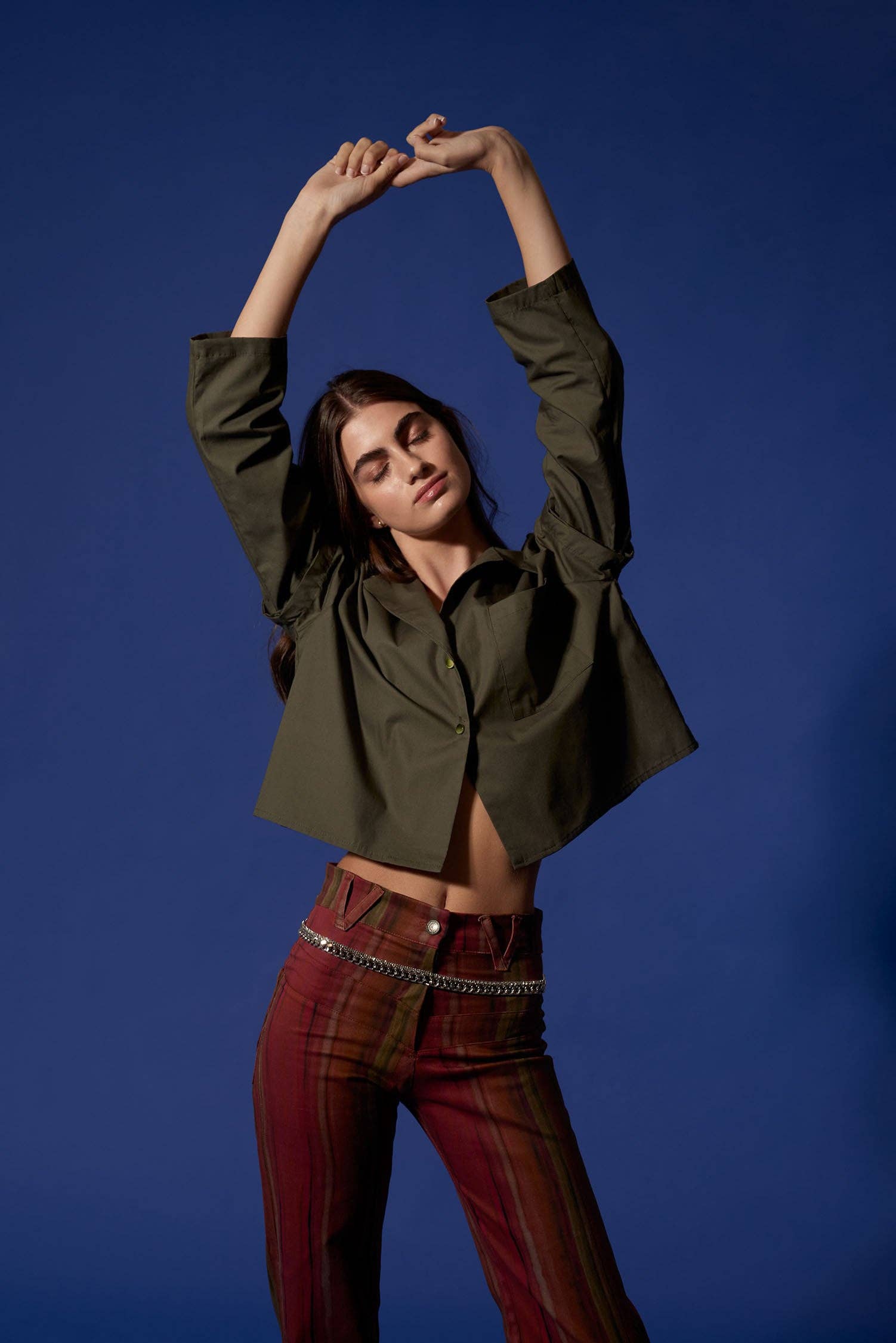 Virago Barcelona - Wholesale Button Down Shirt - Women's - MIA Shirt Khaki