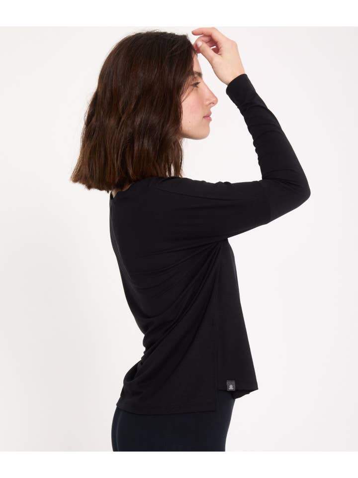 Yoga Searcher – wholesale T-shirt (utan tryck) – Dam – DAKSHA - Överdimensionerad T-shirt3