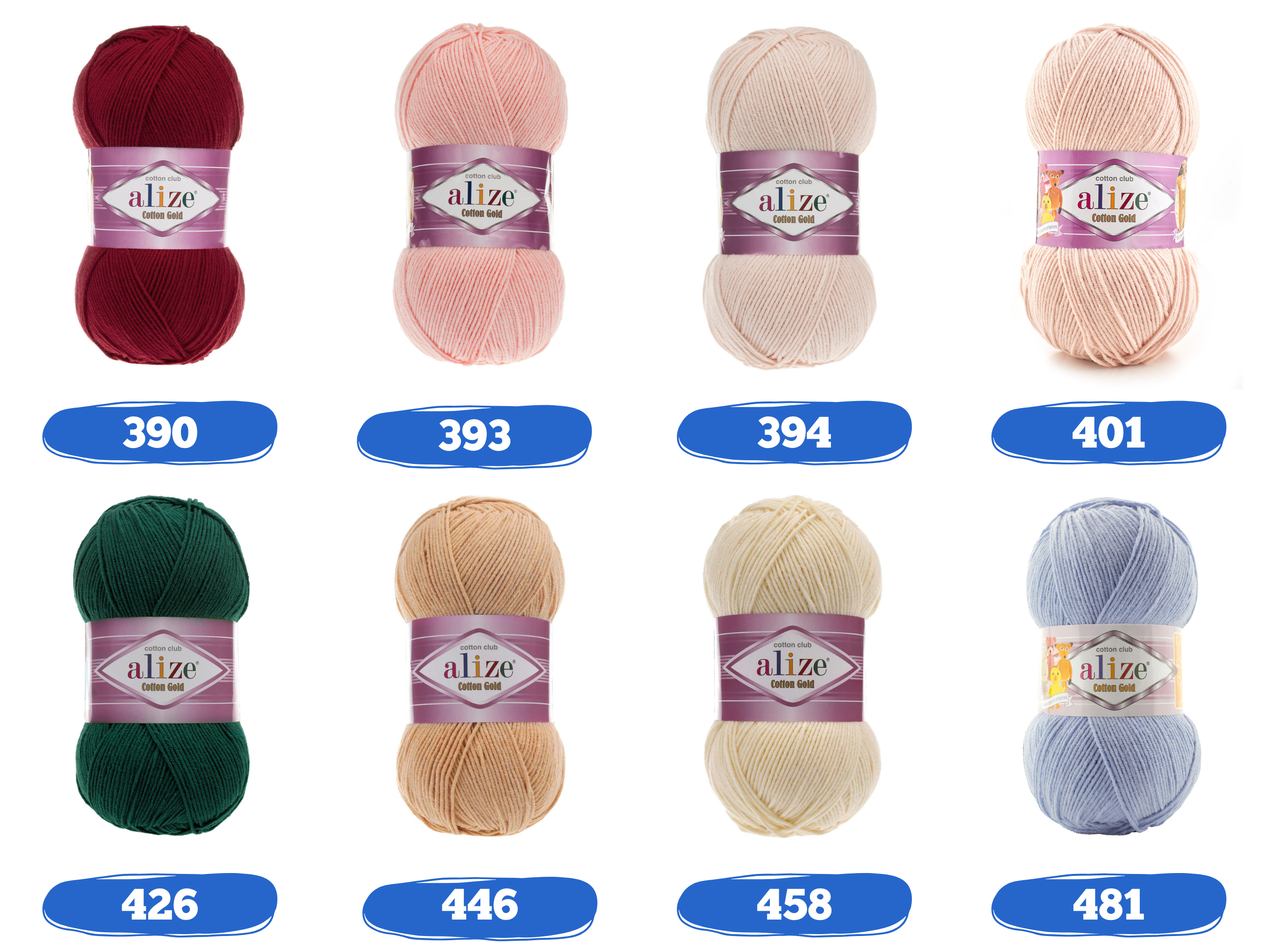 Craftsyarn - Wholesale Yarn - Alize Cotton Gold yarn, Mercerized cotton thread, Amigurumi7