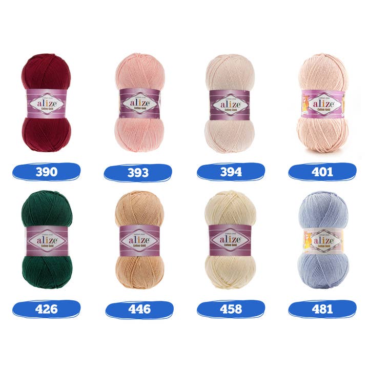 Craftsyarn - Wholesale Yarn - Alize Cotton Gold yarn, Mercerized cotton thread, Amigurumi7
