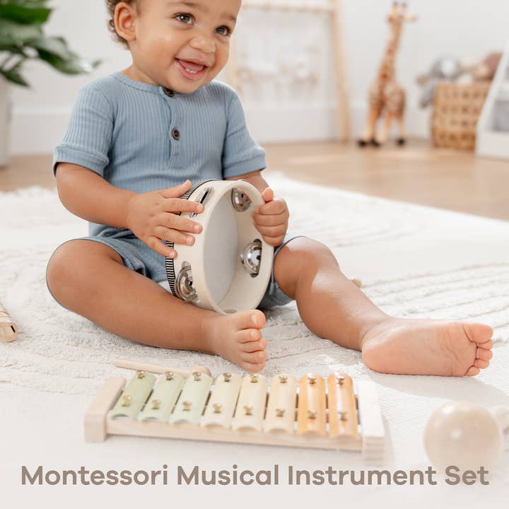 Comfy Cubs - Wholesale Musical Toy - Kids & Baby - 4-Piece Kids Musical Instruments for Toddlers by Comfy Cubs
