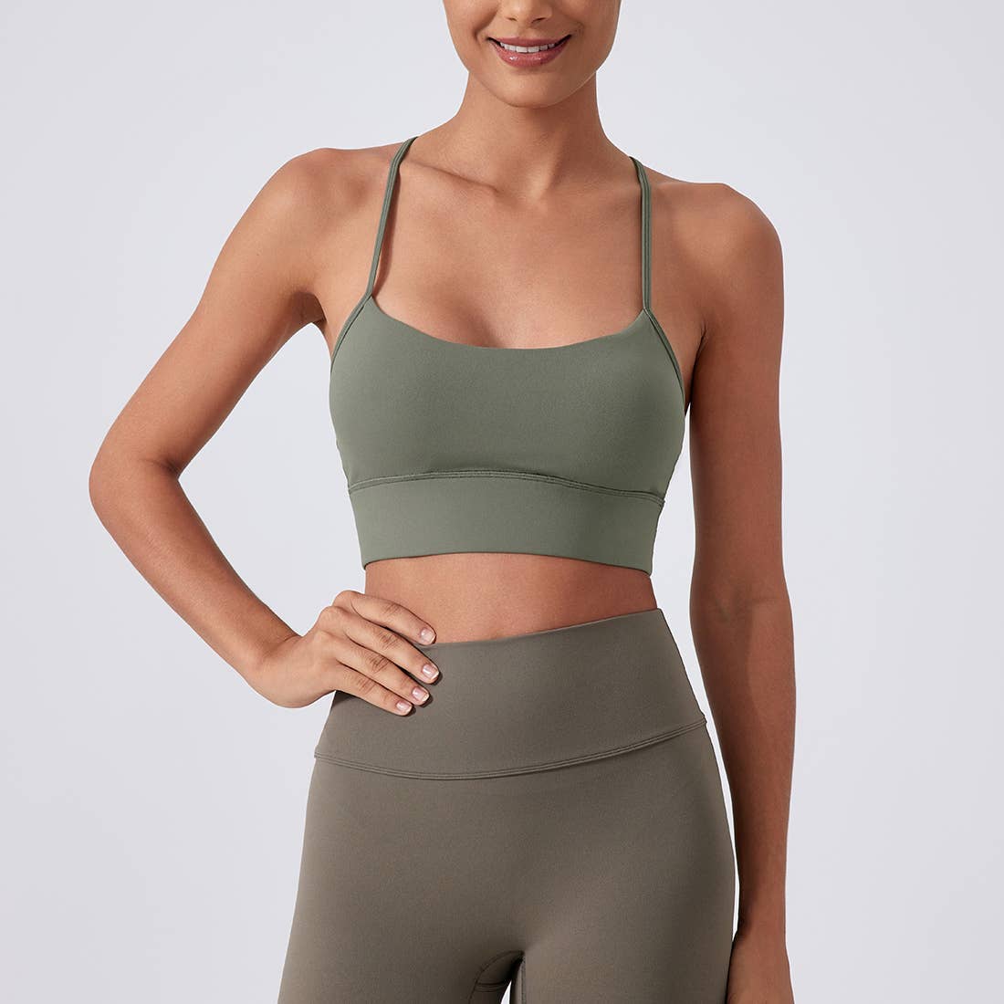 Sodalemon – Sutiã desportivo - Mulher por atacado – Top de Yoga Feminino com Bojo, Costas em Y e Tecido Elástico Respirável26