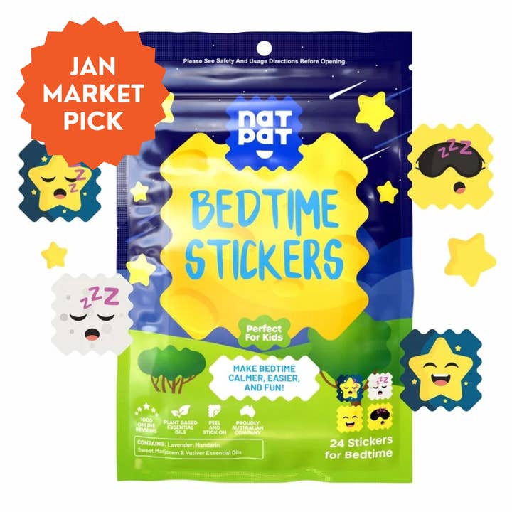 NATPAT Autocolantes para a Hora de Dormir - Autocolantes Naturais para Ajudar a Dormir por atacado de NATPAT