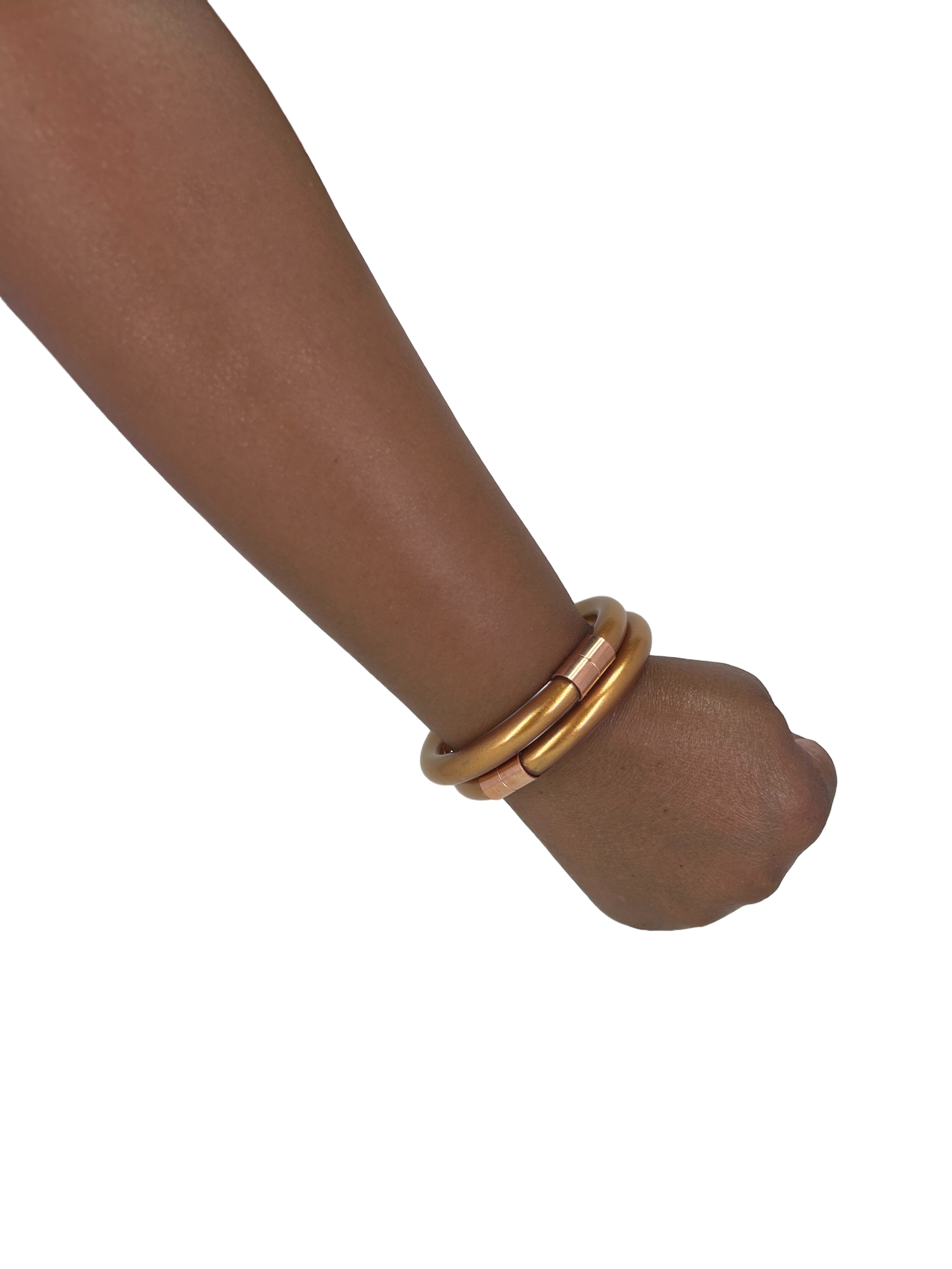 CutieDrop - Wholesale Jewelry Set - Inclusion Demi Bangles Gold3