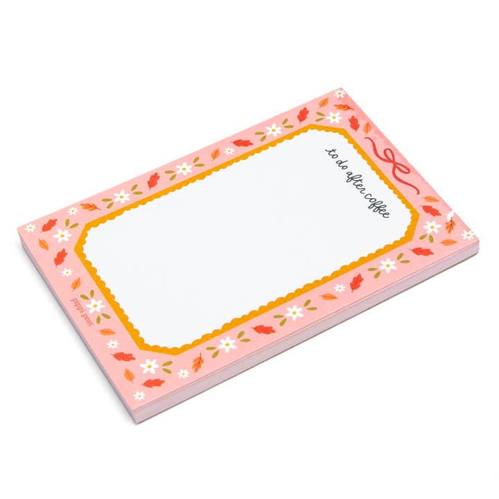 Pippi Post - Wholesale Notepad - To Do After Coffee 4x6 Notepad1