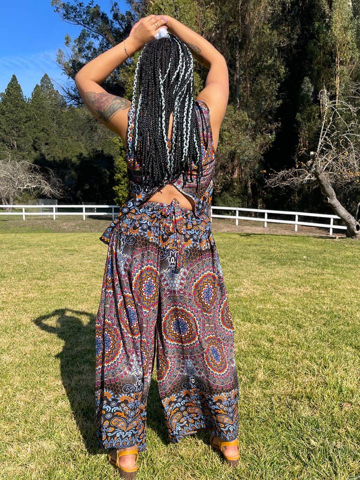 Zig Zag Asian Collection - Wholesale Pants - Women's - Shiva Mandala Pants14