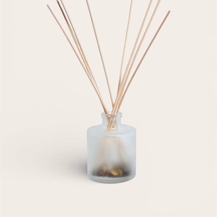 Courage: Tiger's Eye Infused Reed Diffuser for wholesale by Midnight Embers Candle Co.