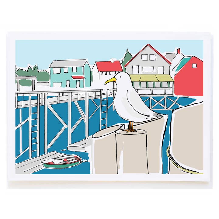 mollyOcards - Wholesale Everyday Greeting Card - Harbor Gull