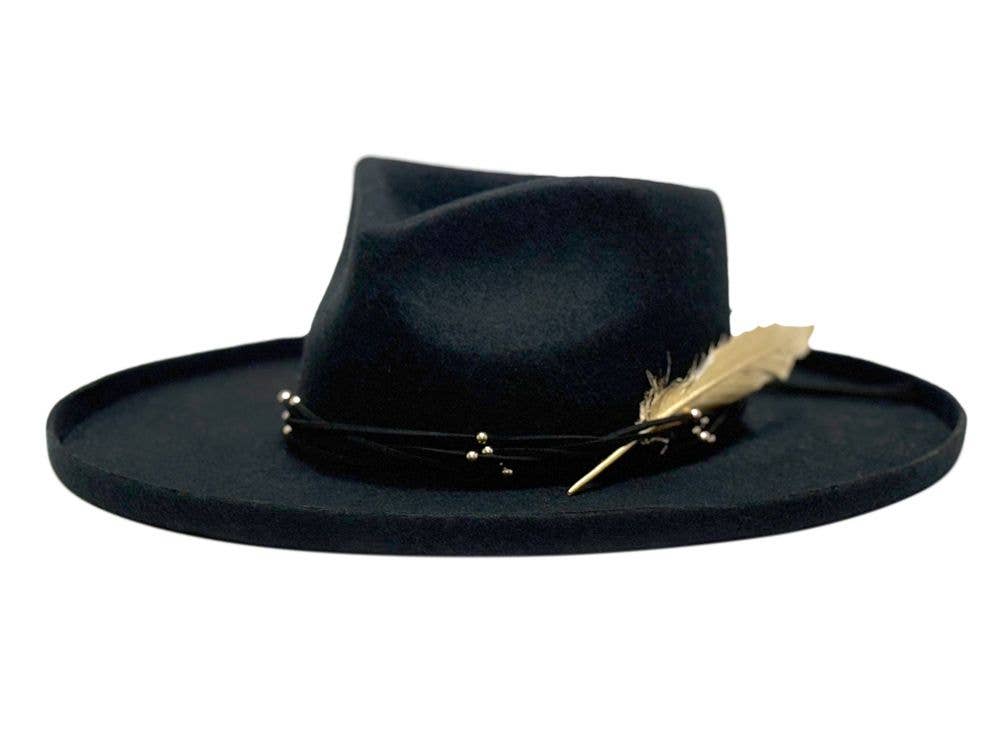 Epoch hats – Engroshandel Bucket hat - Dame – Australsk uldfilt hat med opkrøllet skygge8