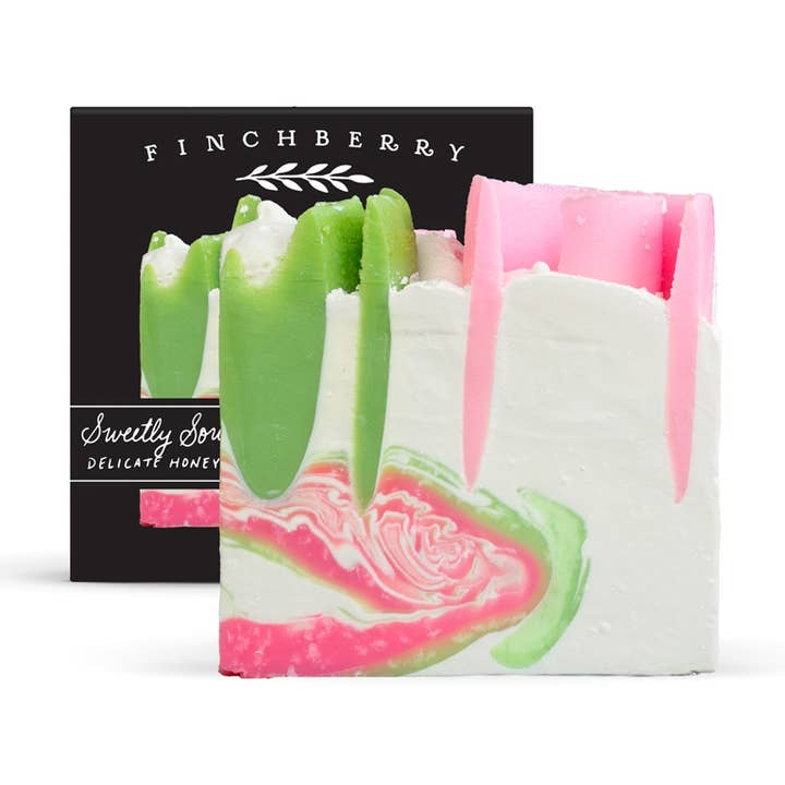 FinchBerry - Wholesale Bar Soap - Sweetly Southern Honeysuckle Scented Gluten-Free Boxed Soap0