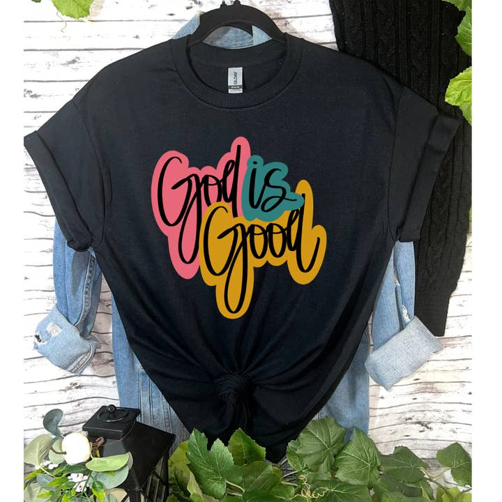 God Is Good T-shirt for wholesale by Duck Creations Wholesale