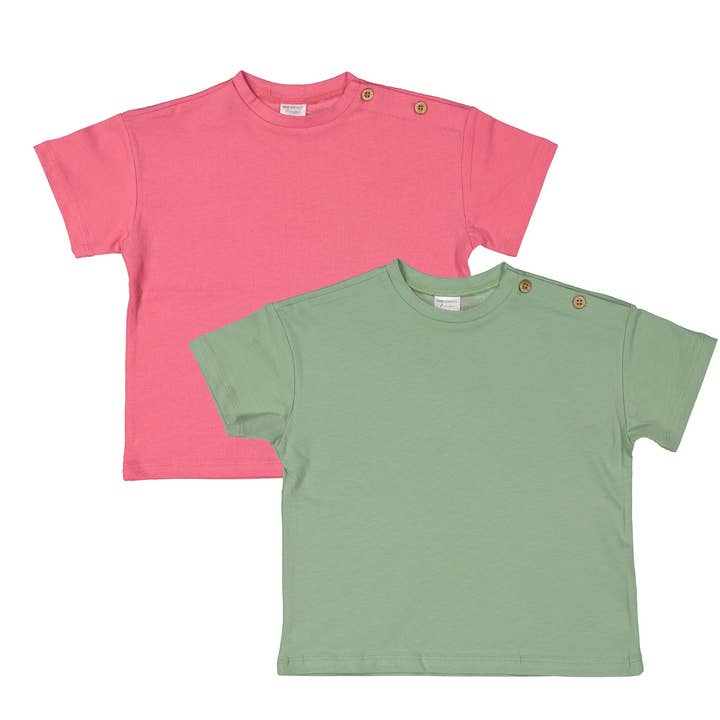 2 Packs Short Sleeves Baby T-Shirt for wholesale by FRANK HERMANOS