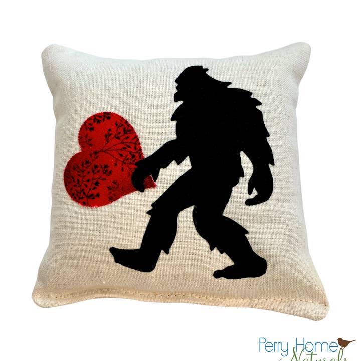 Sasquatch with Heart Sachet - Choice of Scent & Style for wholesale by Perry Home Naturals