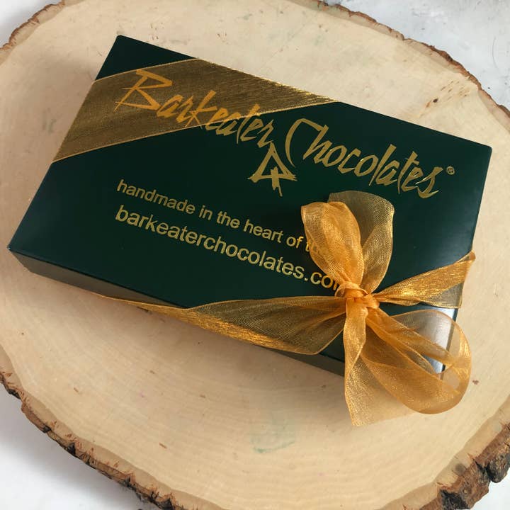 Holiday Truffles & Creams 8 Piece Box for wholesale by Barkeater Chocolates