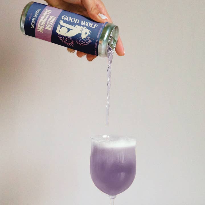 Good Wolf Beverages - Wholesale Soda/Carbonated Drink - Marionberry Probiotic Soda - No Added Sugar; Hand-Crafted2