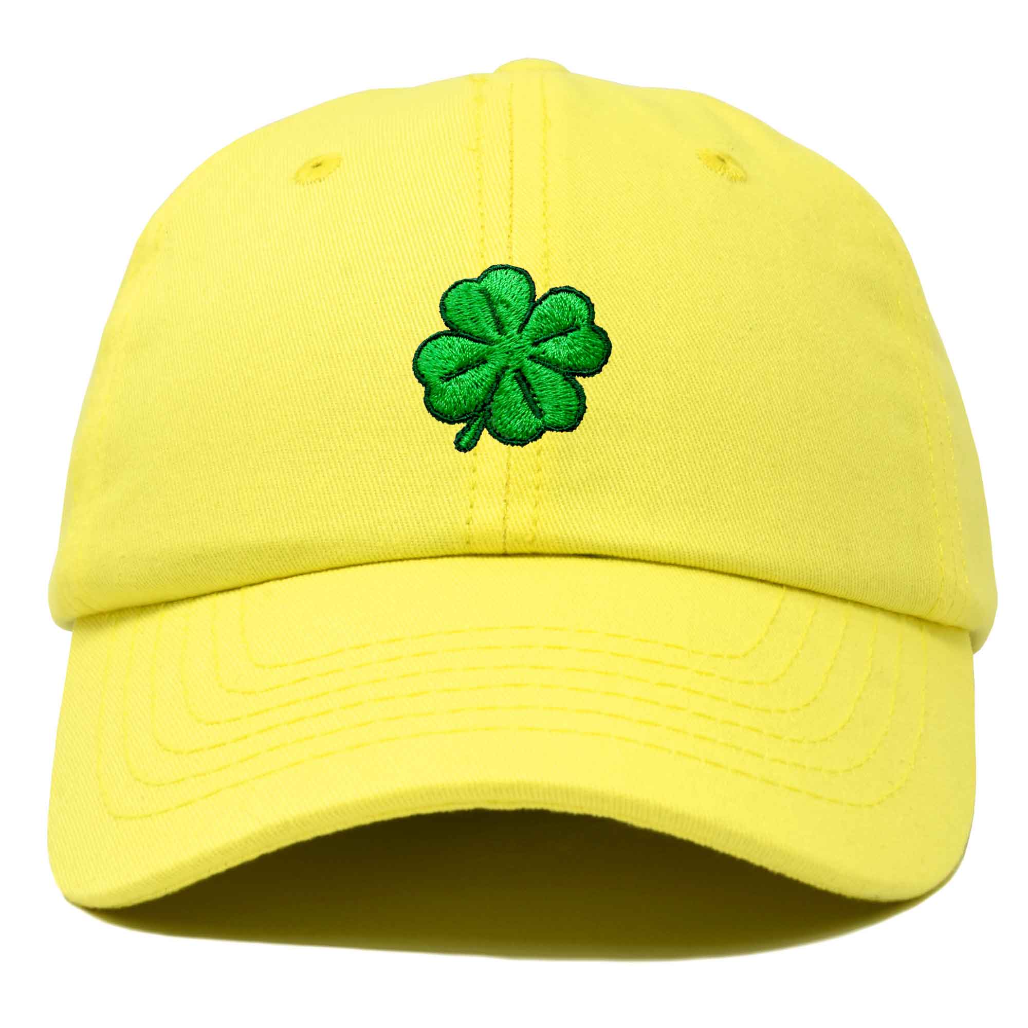 Dalix – wholesale Baseballkeps - Dam – Dalix Four Leaf Clover Hat Bollkeps St. Pattys Day Bomull50