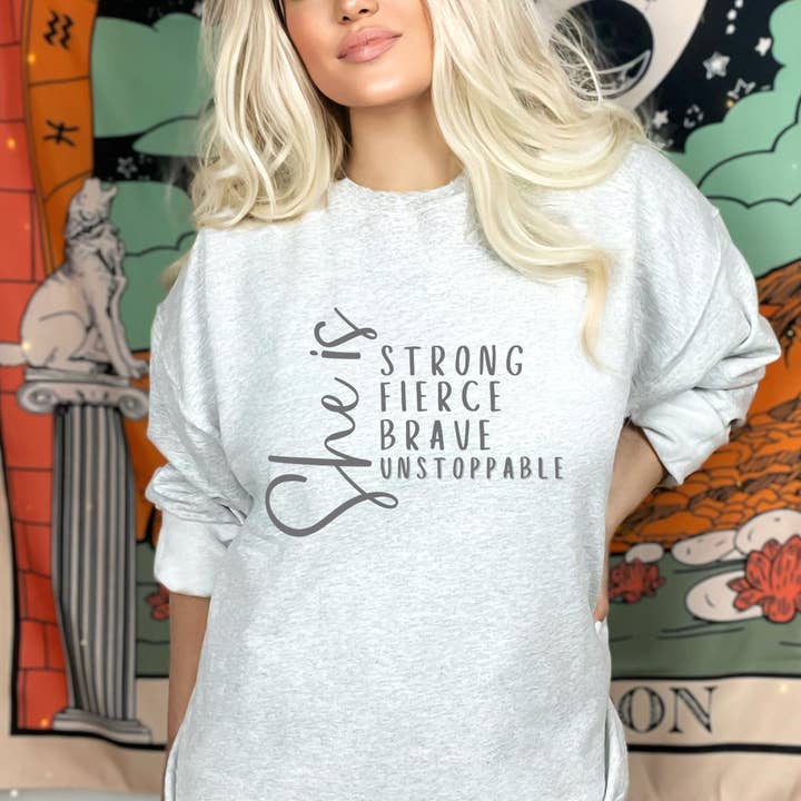 DTF TRANSFER - 4001 She is for wholesale by dBoldTees & DTF Transfers