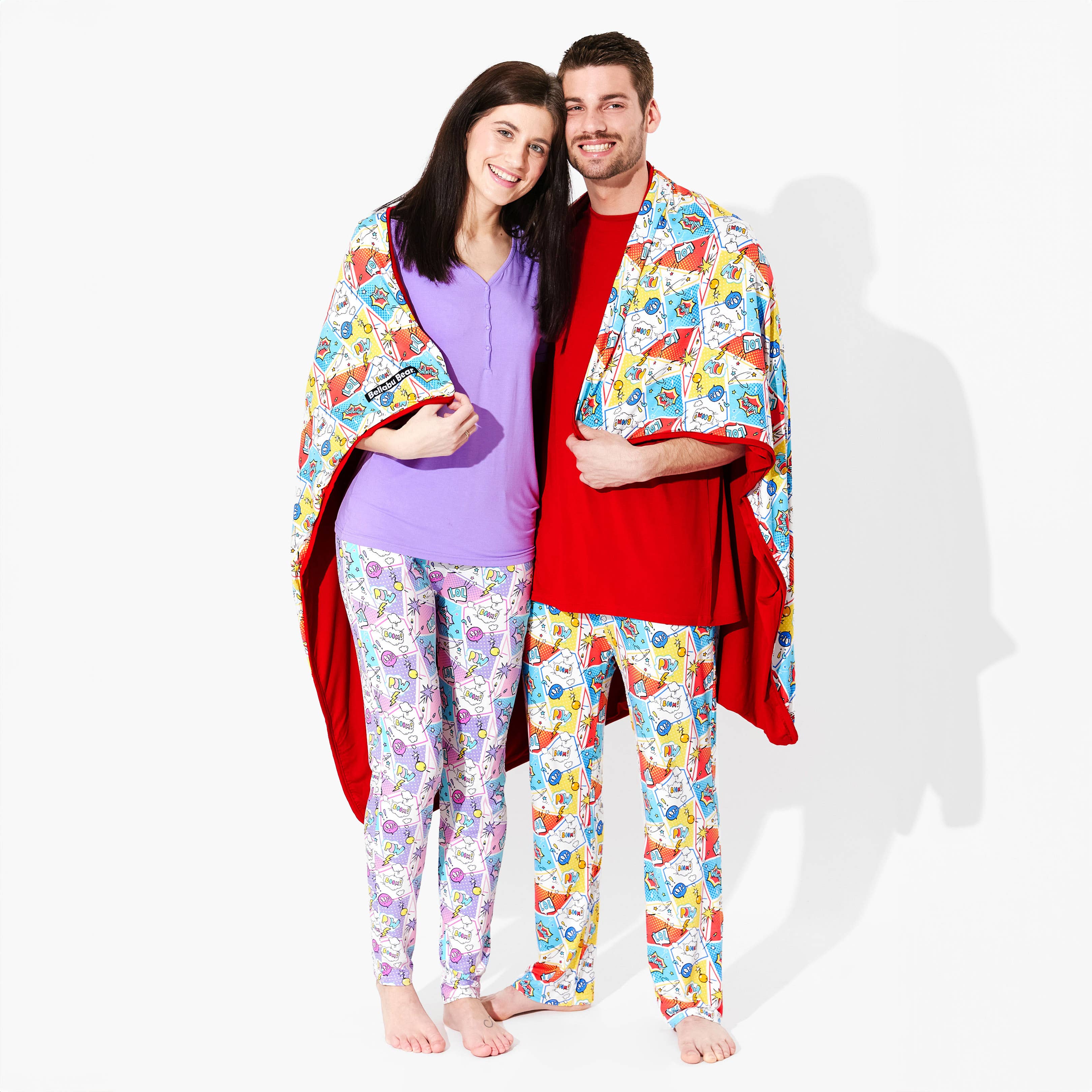 Bellabu Bear - Vendita all'ingrosso Completo pigiama - Uomo - Set pigiama da uomo Comic Hero2