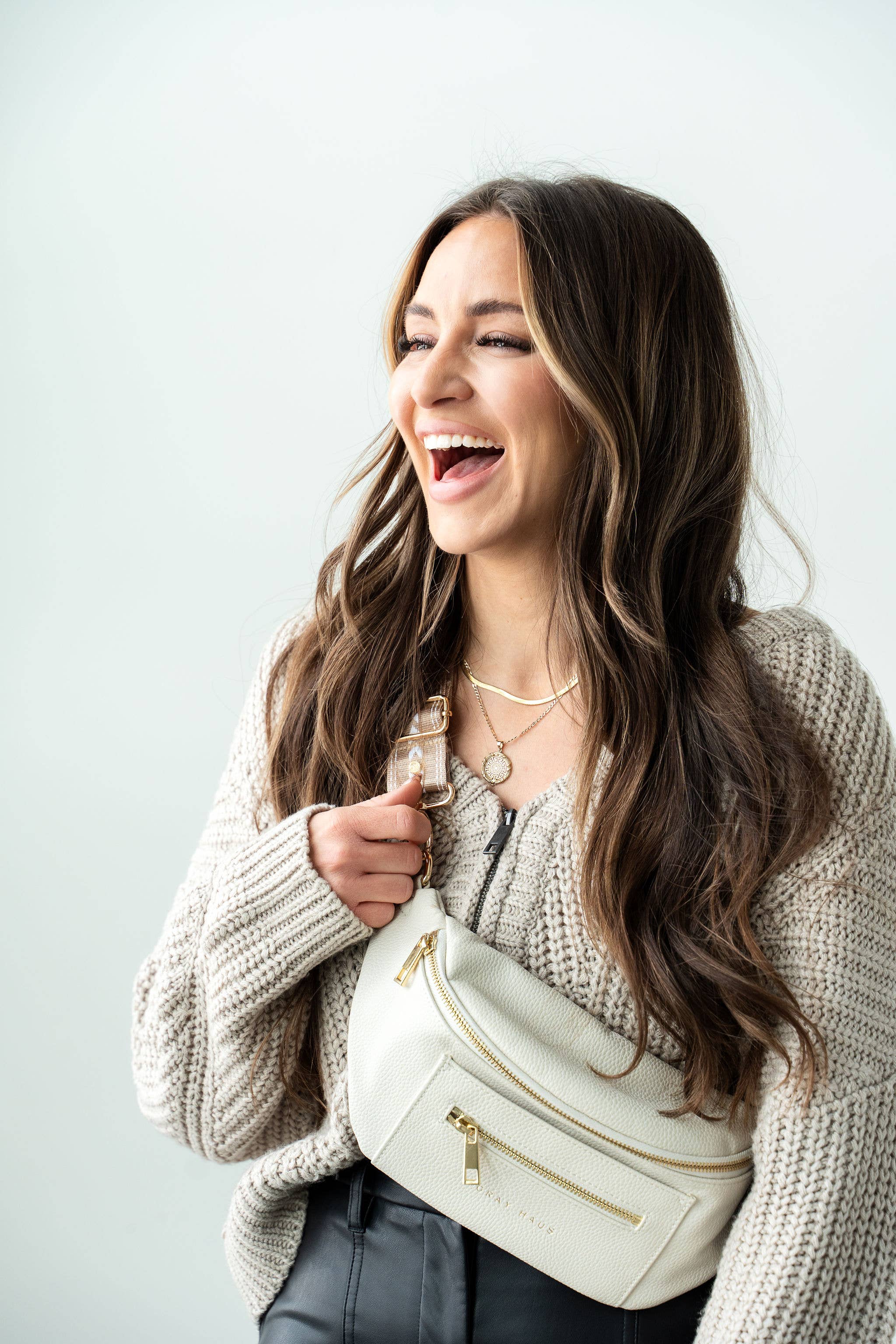 Gray Haus – Pochete - Mulher por atacado – Parker Pack II - Creme6