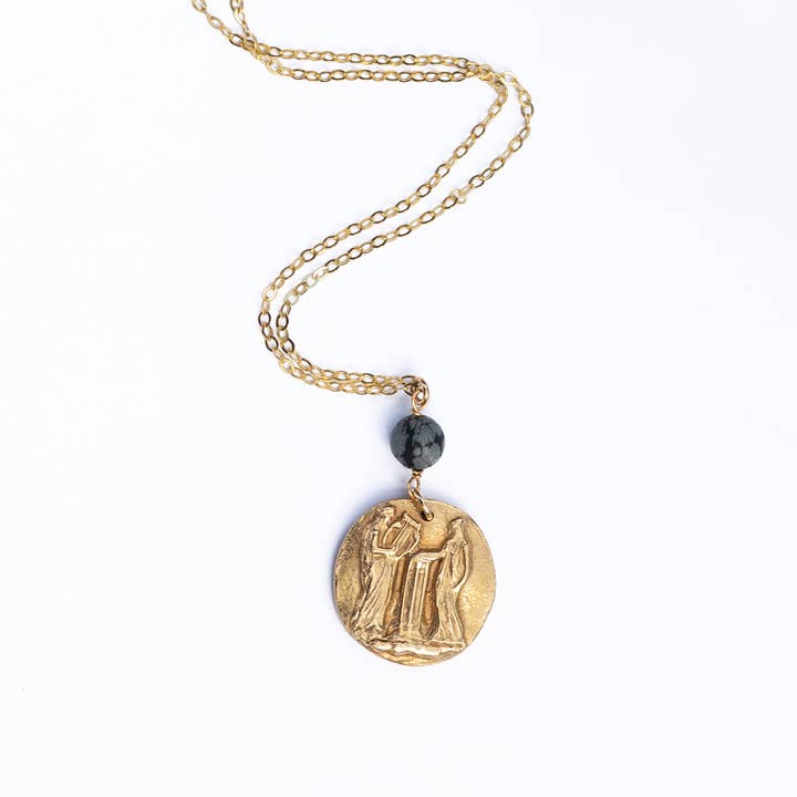 Bang-Up Betty - Wholesale Pendant/Charm Necklace - The Orpheus and Eurydice Necklace